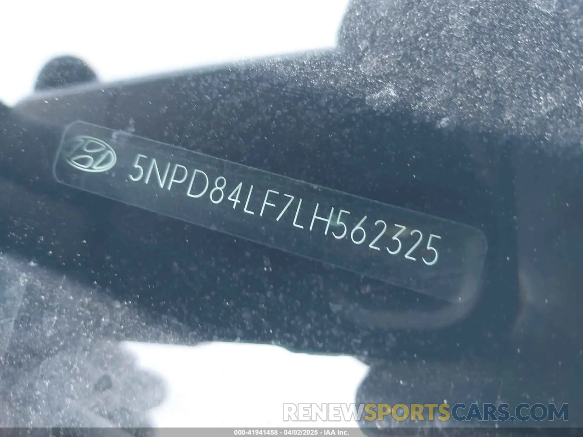 9 Photograph of a damaged car 5NPD84LF7LH562325 HYUNDAI ELANTRA 2020
