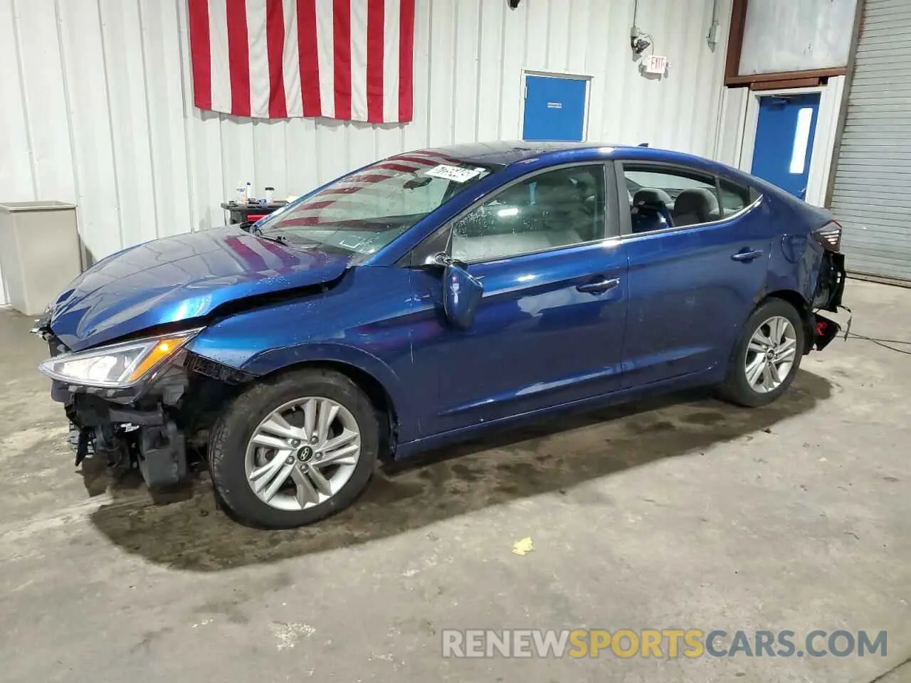 1 Photograph of a damaged car 5NPD84LF7LH569629 HYUNDAI ELANTRA 2020