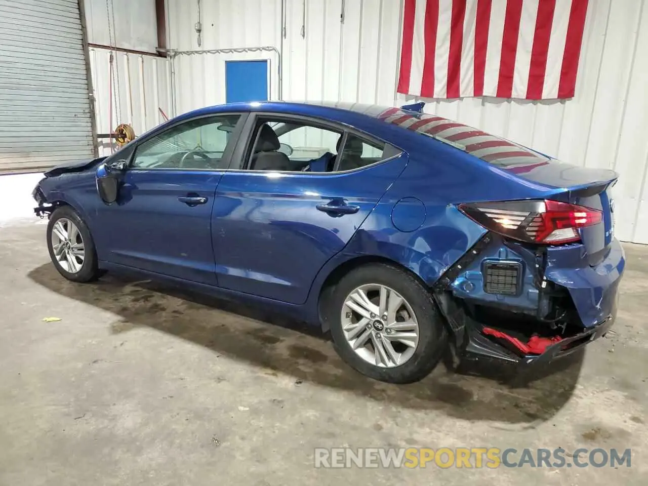 2 Photograph of a damaged car 5NPD84LF7LH569629 HYUNDAI ELANTRA 2020