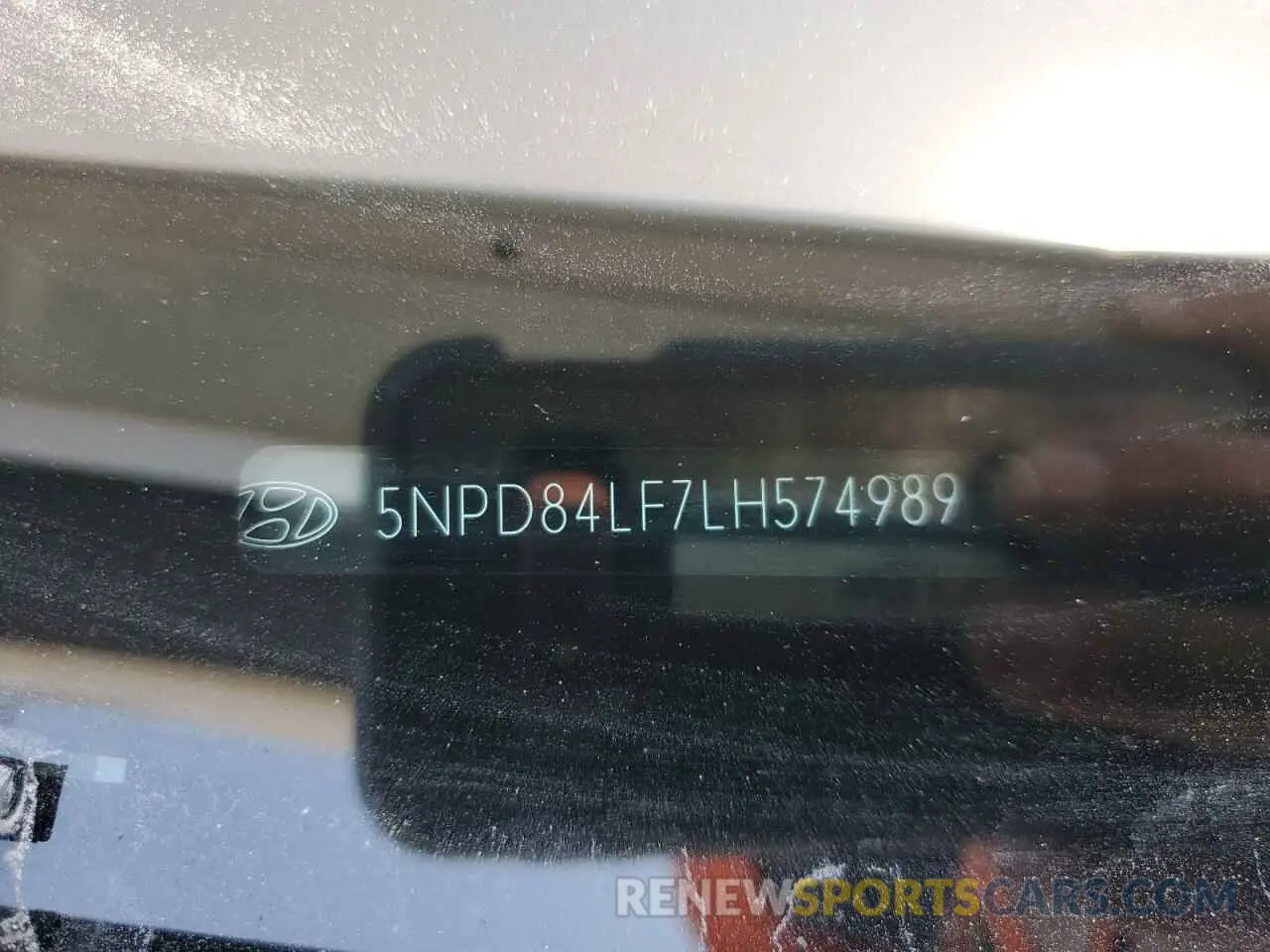 12 Photograph of a damaged car 5NPD84LF7LH574989 HYUNDAI ELANTRA 2020