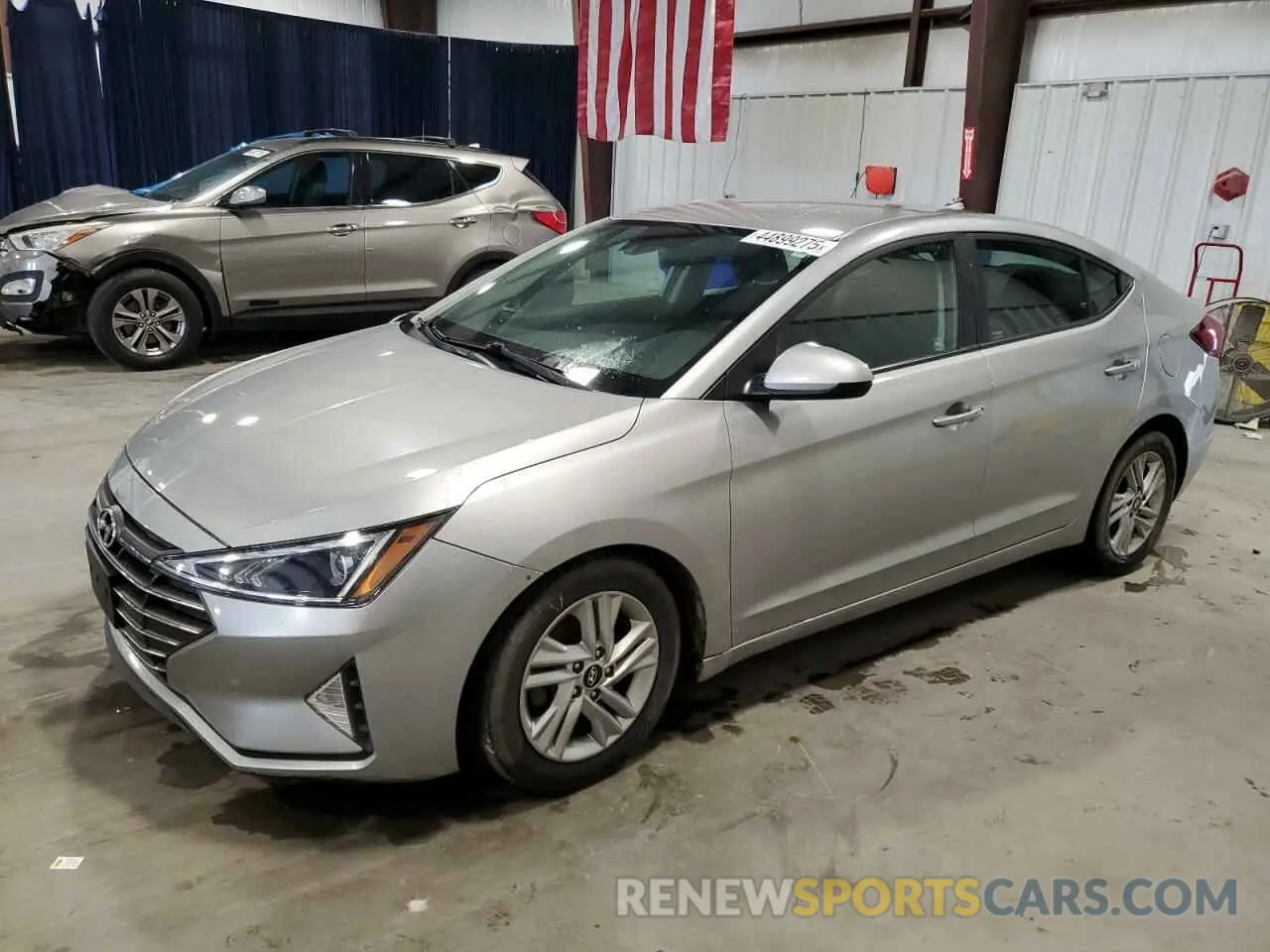 1 Photograph of a damaged car 5NPD84LF7LH576600 HYUNDAI ELANTRA 2020
