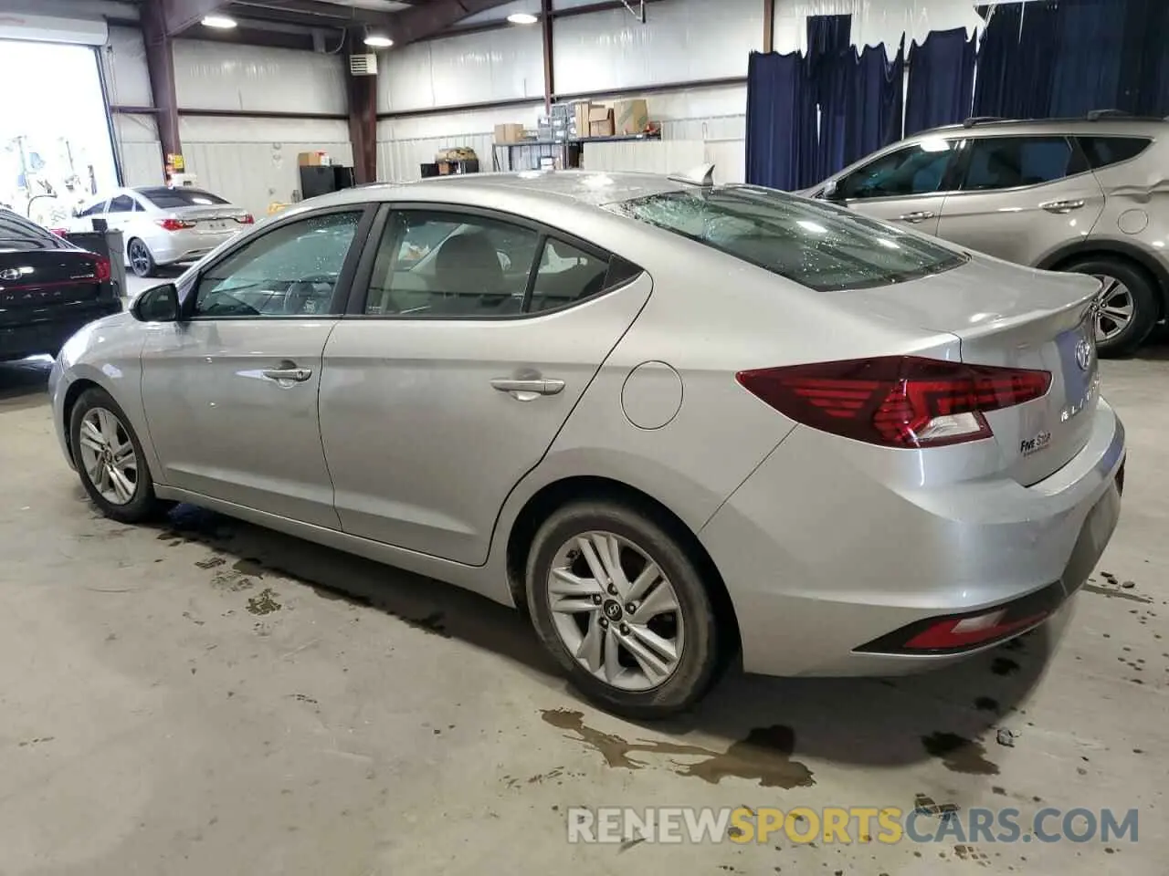 2 Photograph of a damaged car 5NPD84LF7LH576600 HYUNDAI ELANTRA 2020