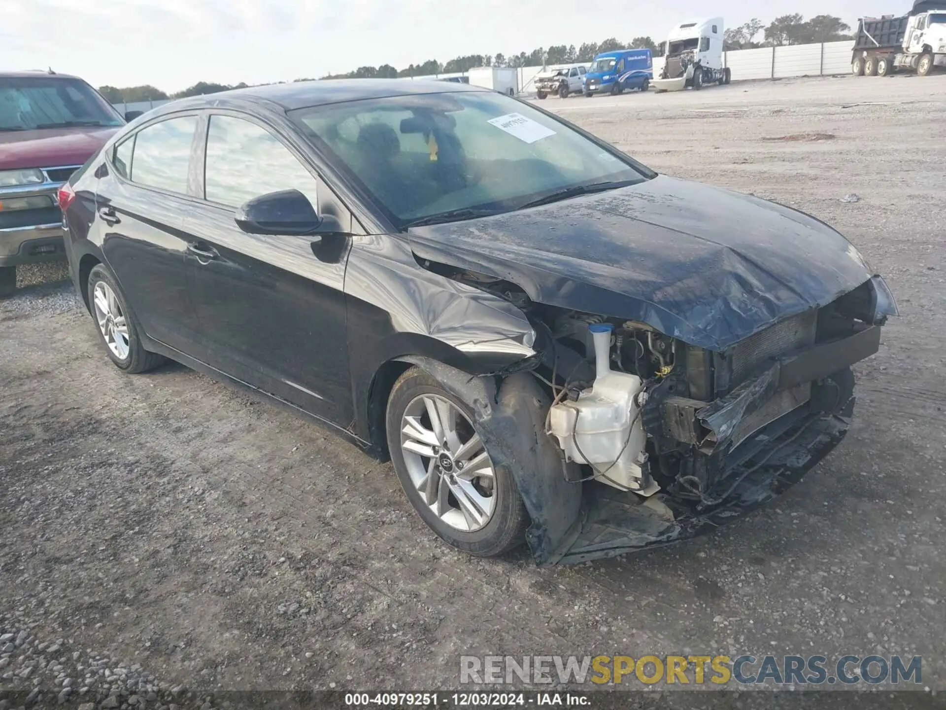 1 Photograph of a damaged car 5NPD84LF7LH577049 HYUNDAI ELANTRA 2020