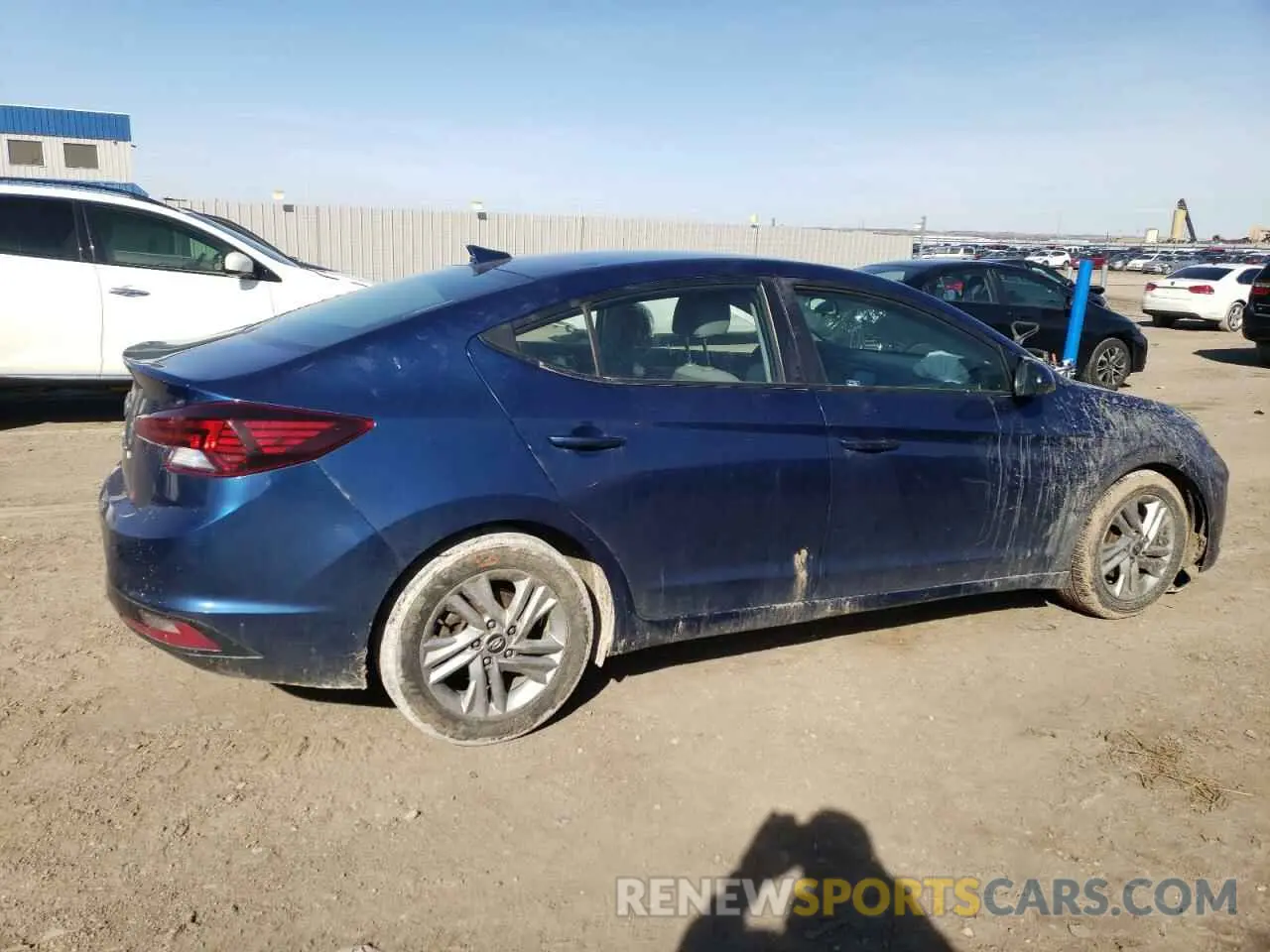 3 Photograph of a damaged car 5NPD84LF7LH578069 HYUNDAI ELANTRA 2020