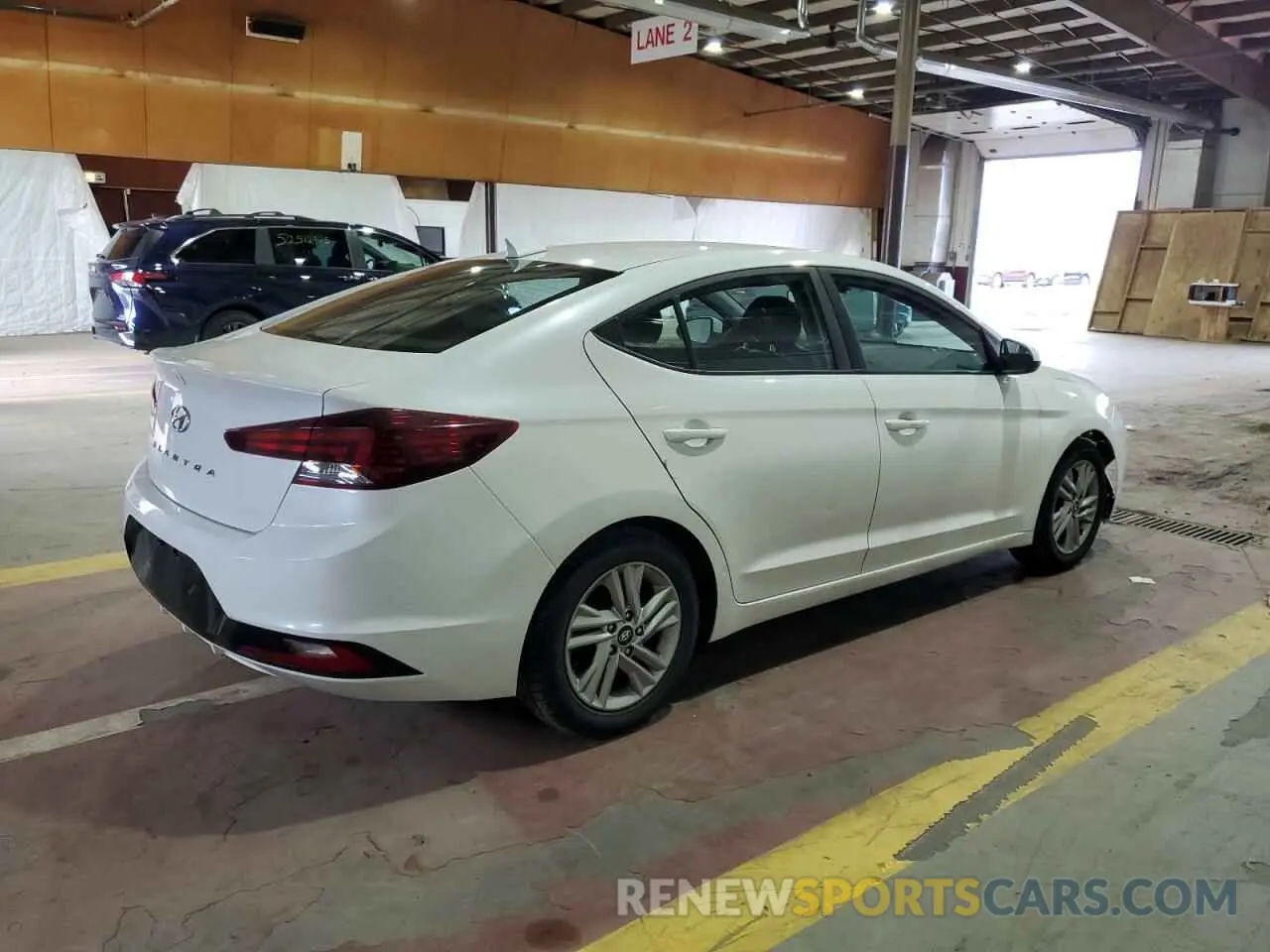 3 Photograph of a damaged car 5NPD84LF7LH583675 HYUNDAI ELANTRA 2020
