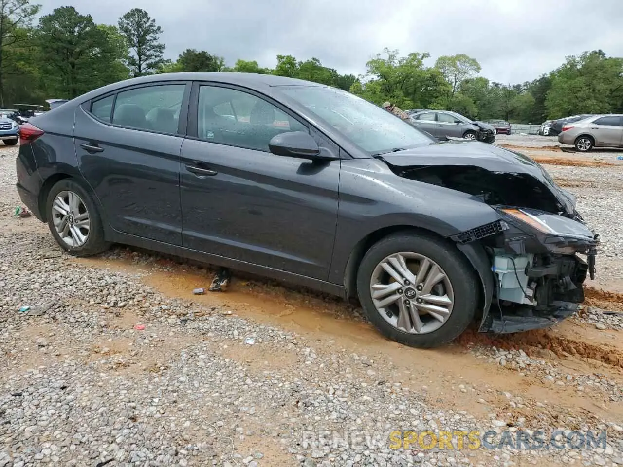 4 Photograph of a damaged car 5NPD84LF7LH587631 HYUNDAI ELANTRA 2020