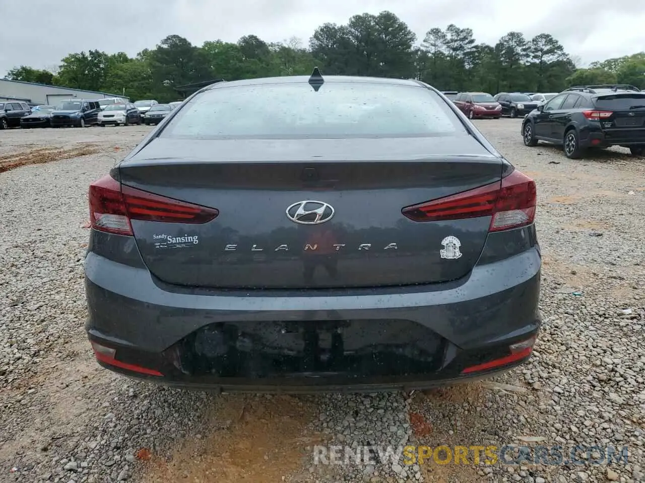 6 Photograph of a damaged car 5NPD84LF7LH587631 HYUNDAI ELANTRA 2020