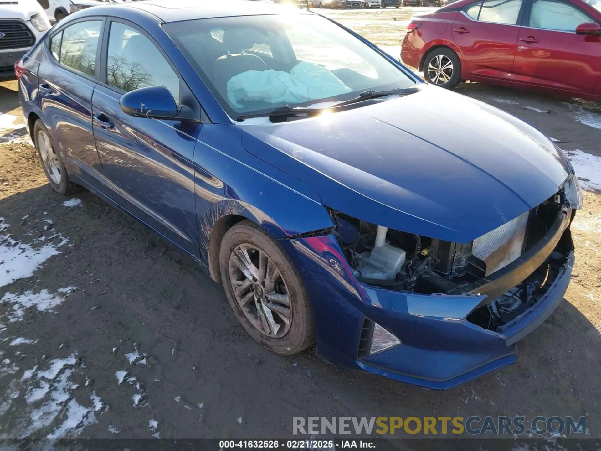 17 Photograph of a damaged car 5NPD84LF7LH587645 HYUNDAI ELANTRA 2020