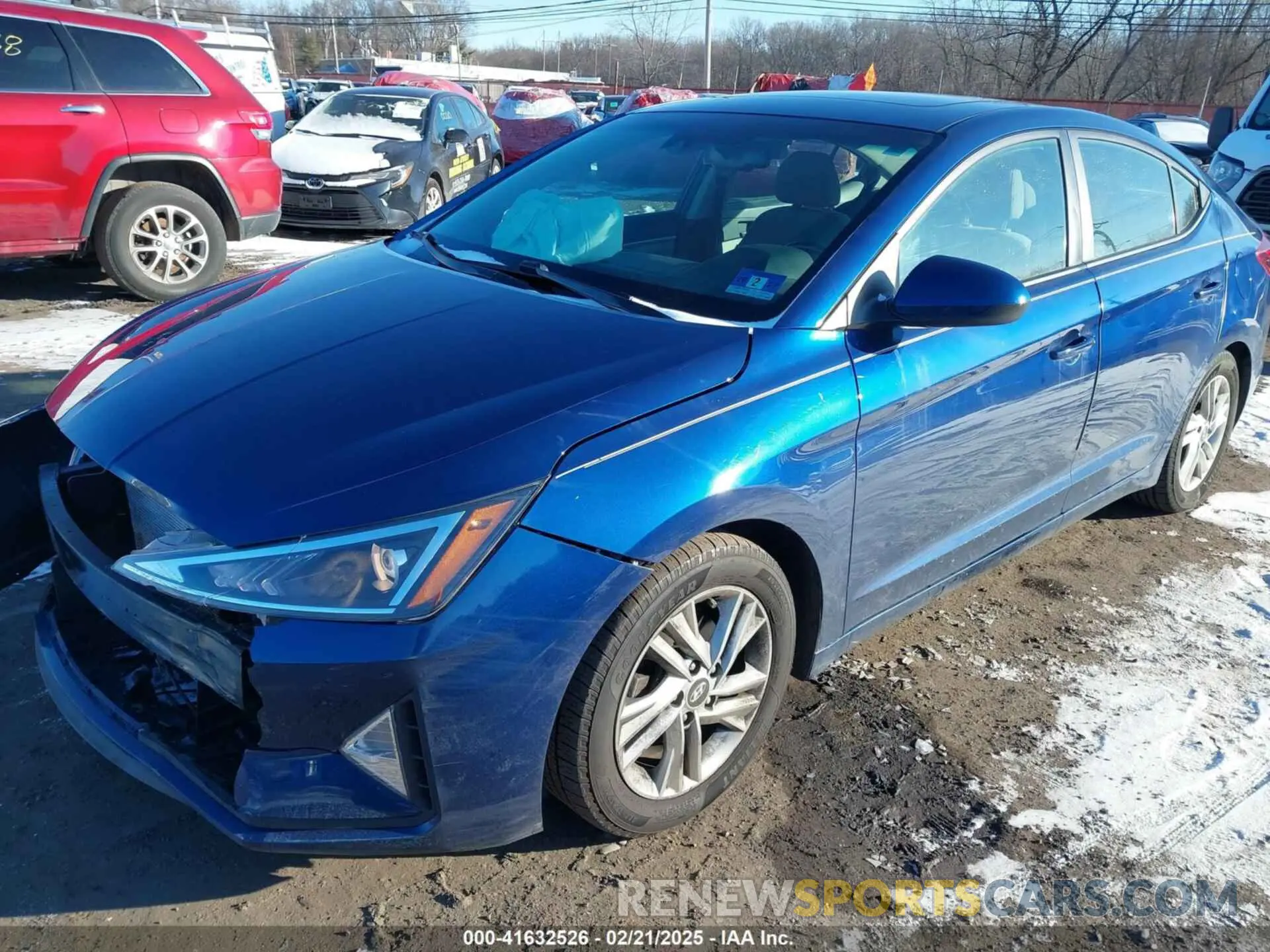 18 Photograph of a damaged car 5NPD84LF7LH587645 HYUNDAI ELANTRA 2020