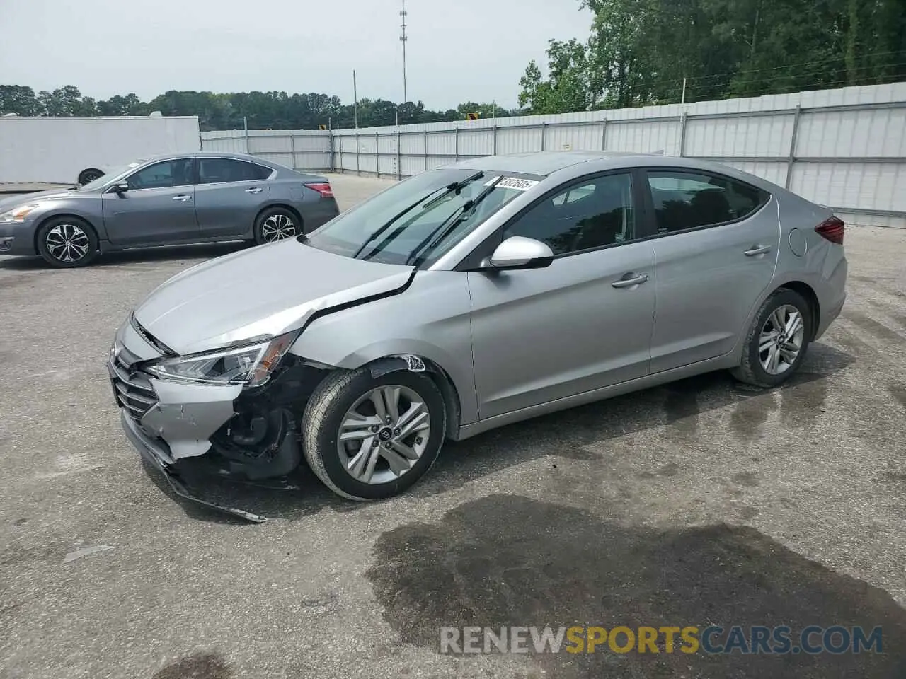 1 Photograph of a damaged car 5NPD84LF7LH598578 HYUNDAI ELANTRA 2020