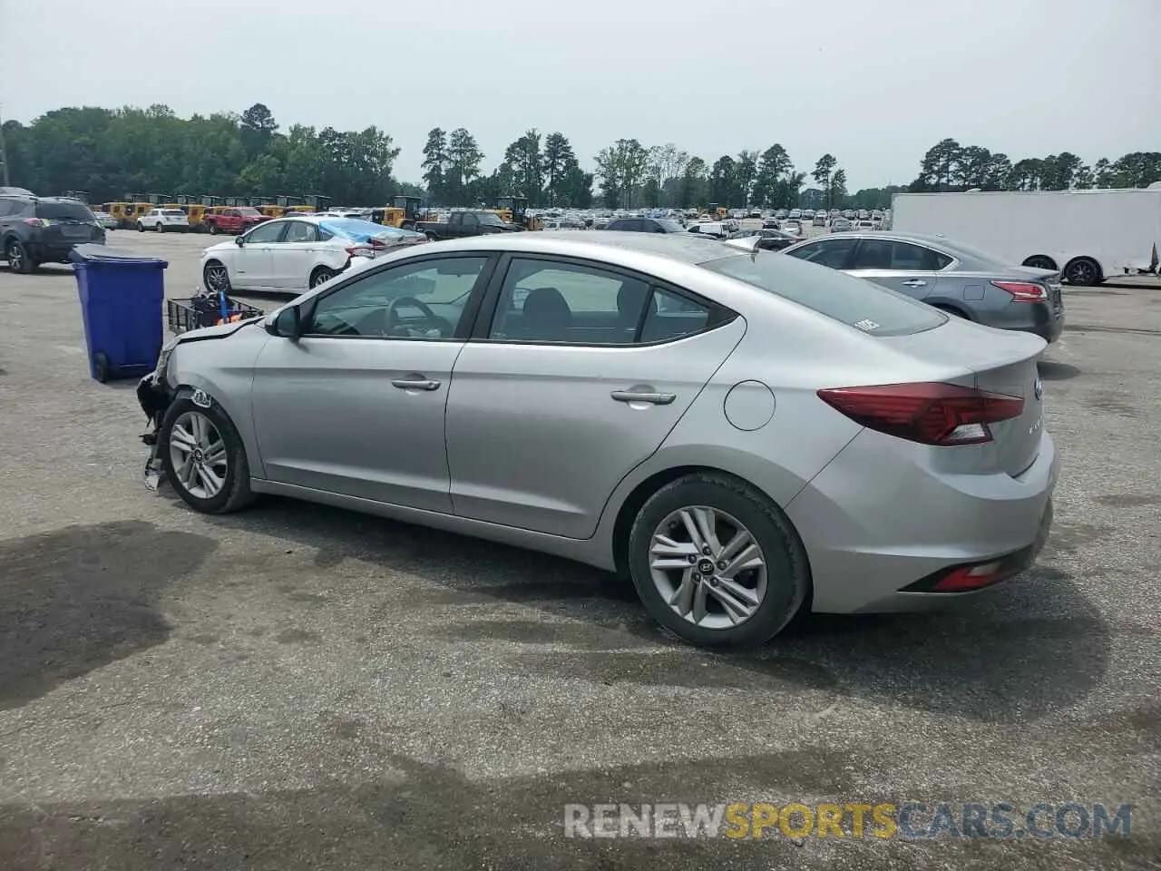 2 Photograph of a damaged car 5NPD84LF7LH598578 HYUNDAI ELANTRA 2020