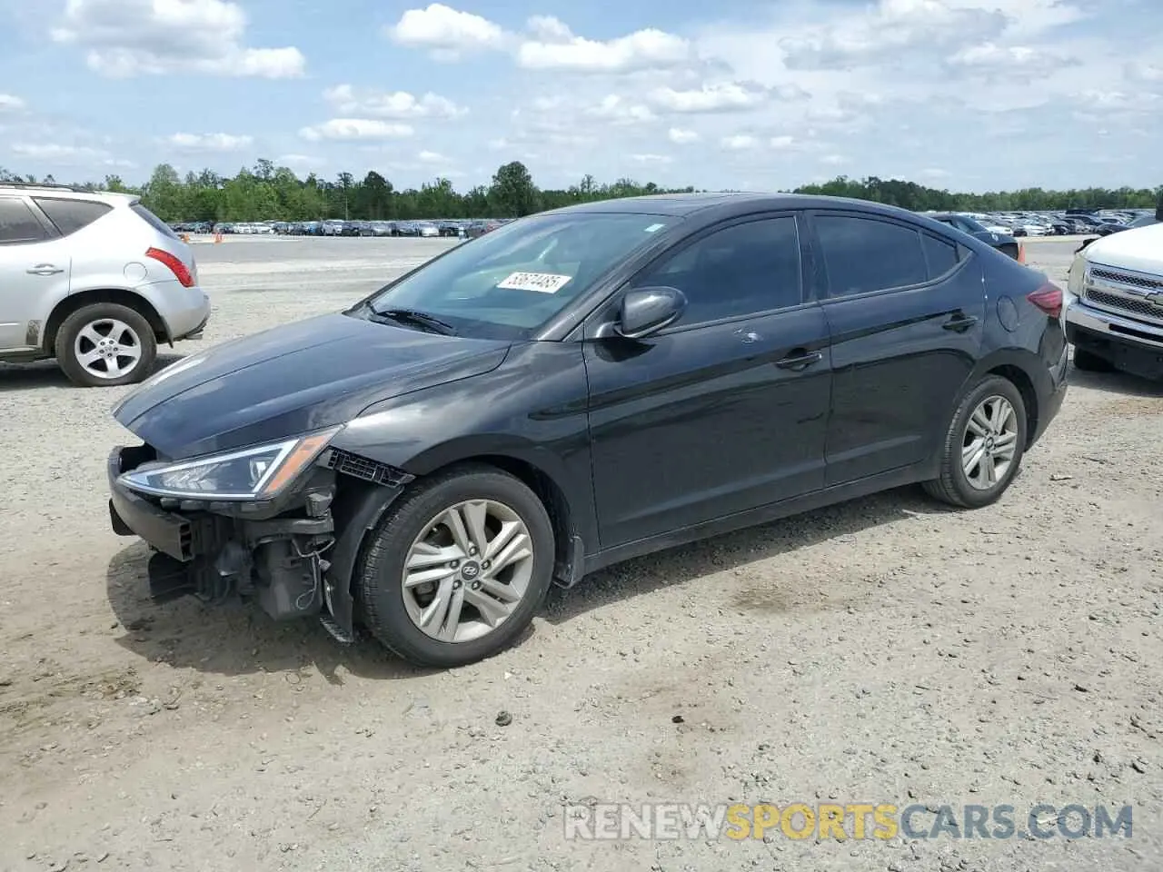 1 Photograph of a damaged car 5NPD84LF7LH613211 HYUNDAI ELANTRA 2020