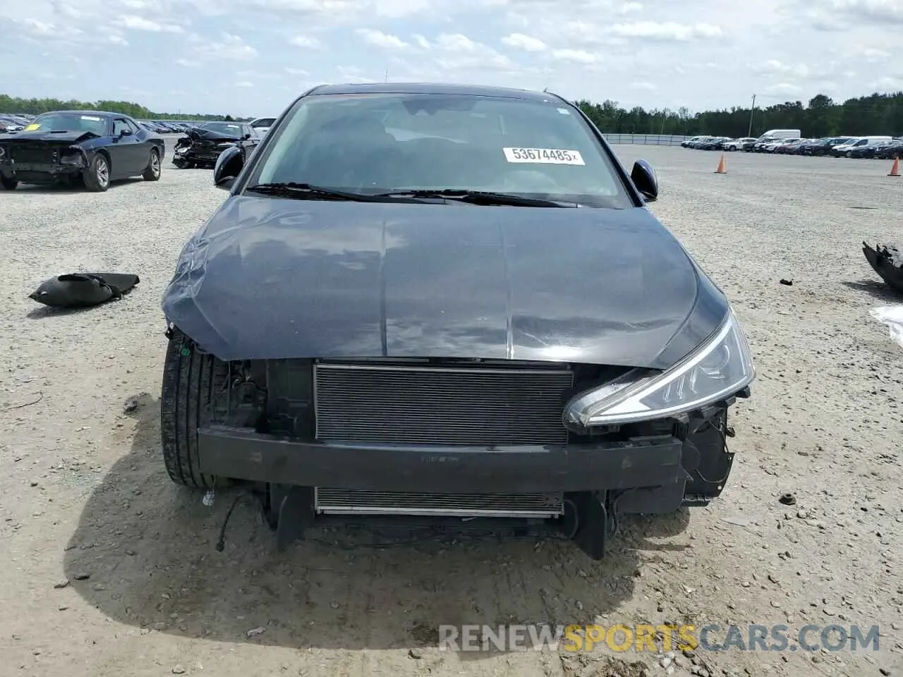 5 Photograph of a damaged car 5NPD84LF7LH613211 HYUNDAI ELANTRA 2020