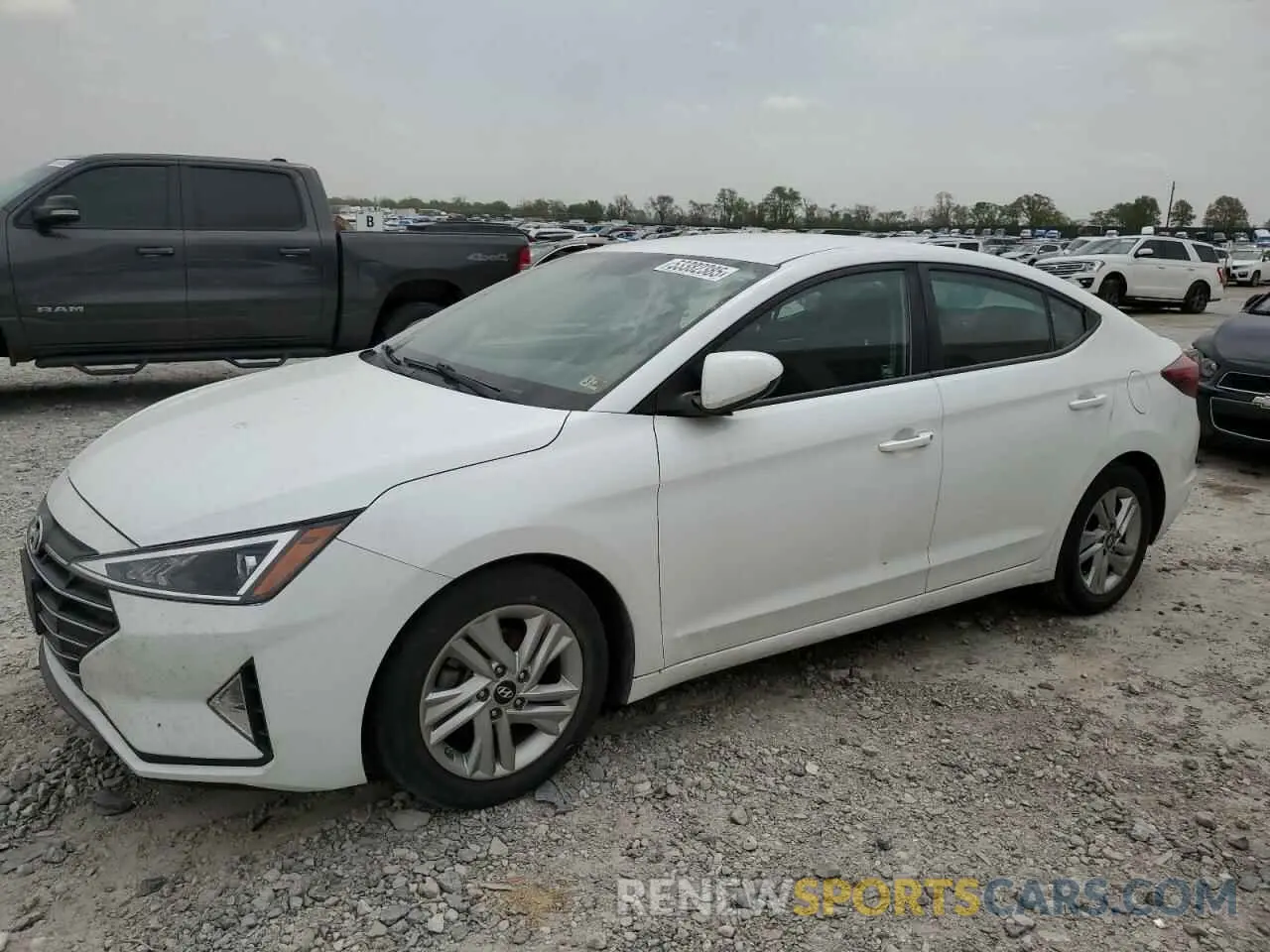 1 Photograph of a damaged car 5NPD84LF7LH624242 HYUNDAI ELANTRA 2020