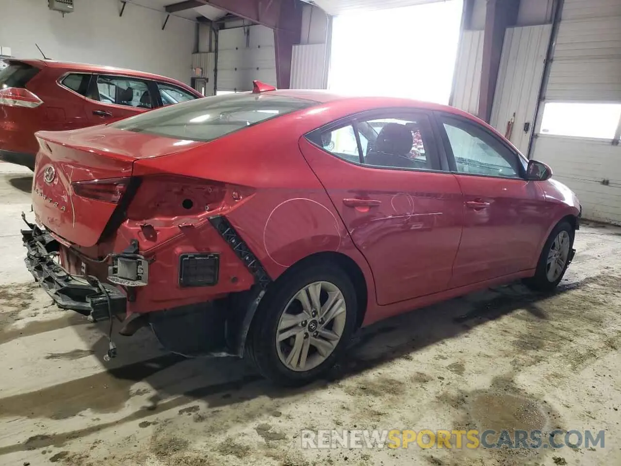 3 Photograph of a damaged car 5NPD84LF7LH626315 HYUNDAI ELANTRA 2020