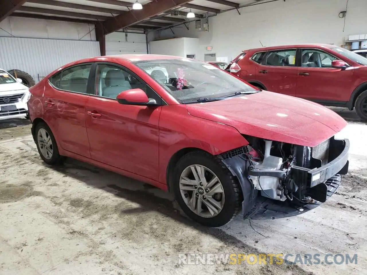 4 Photograph of a damaged car 5NPD84LF7LH626315 HYUNDAI ELANTRA 2020