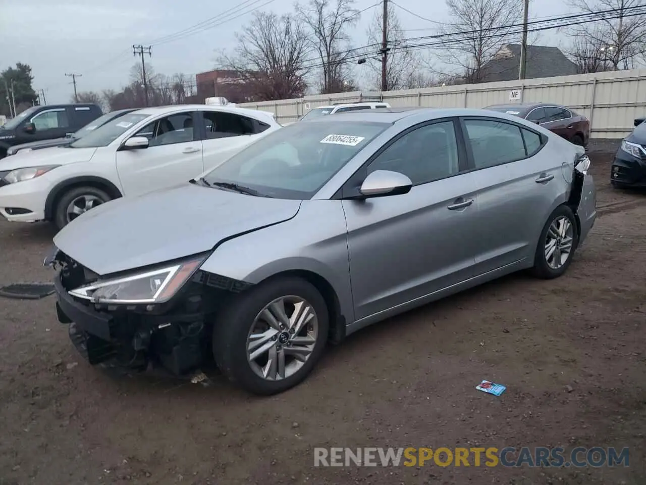 1 Photograph of a damaged car 5NPD84LF7LH630946 HYUNDAI ELANTRA 2020