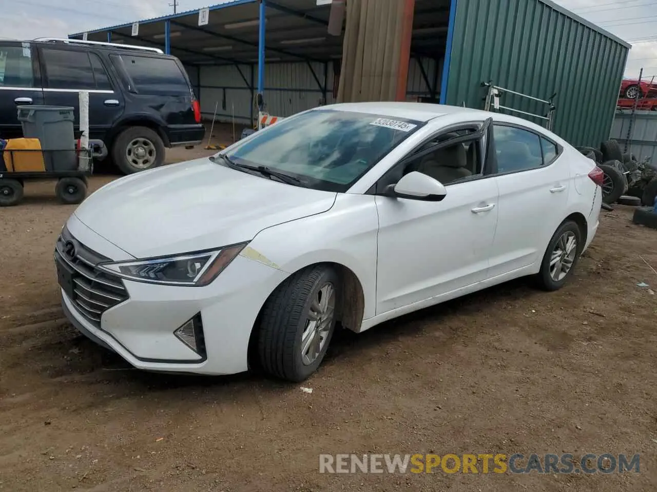 1 Photograph of a damaged car 5NPD84LF8LH507155 HYUNDAI ELANTRA 2020