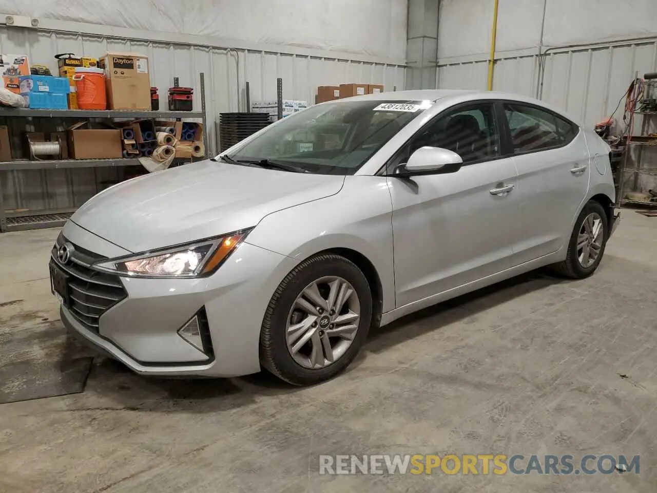 1 Photograph of a damaged car 5NPD84LF8LH511819 HYUNDAI ELANTRA 2020