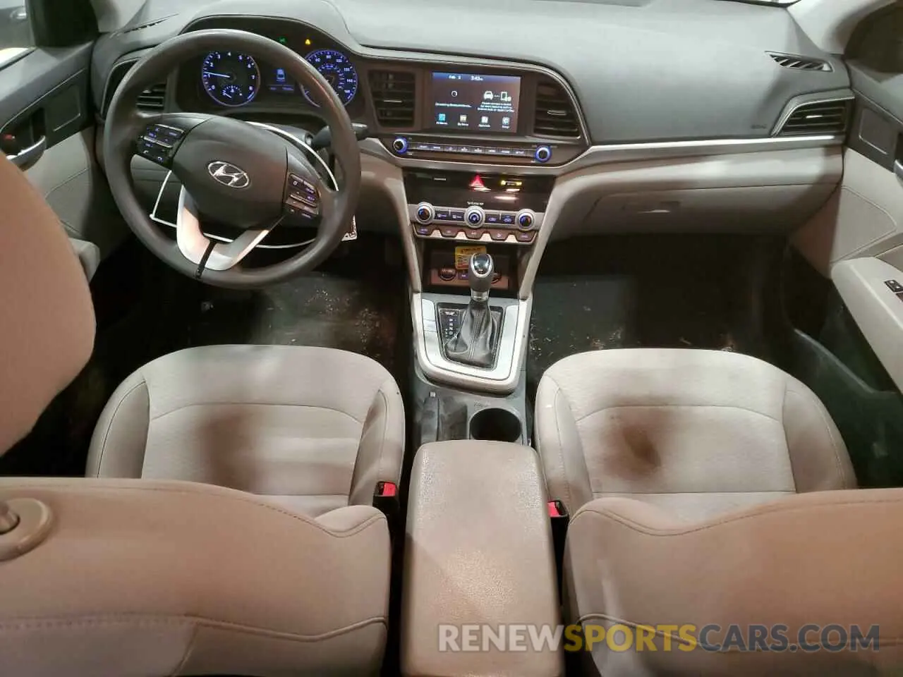 8 Photograph of a damaged car 5NPD84LF8LH511819 HYUNDAI ELANTRA 2020
