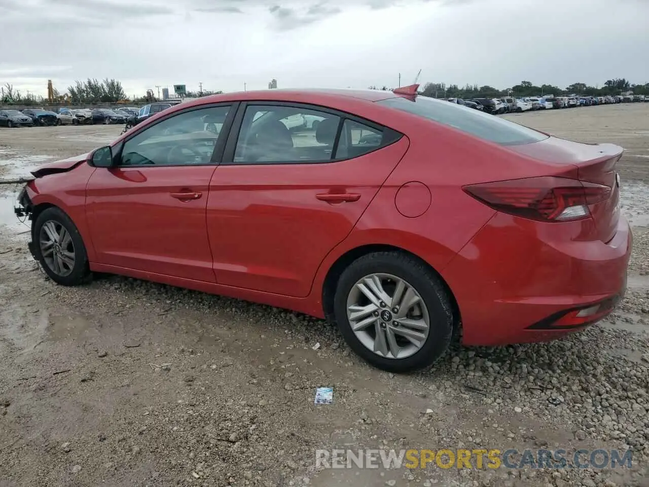 2 Photograph of a damaged car 5NPD84LF8LH536610 HYUNDAI ELANTRA 2020