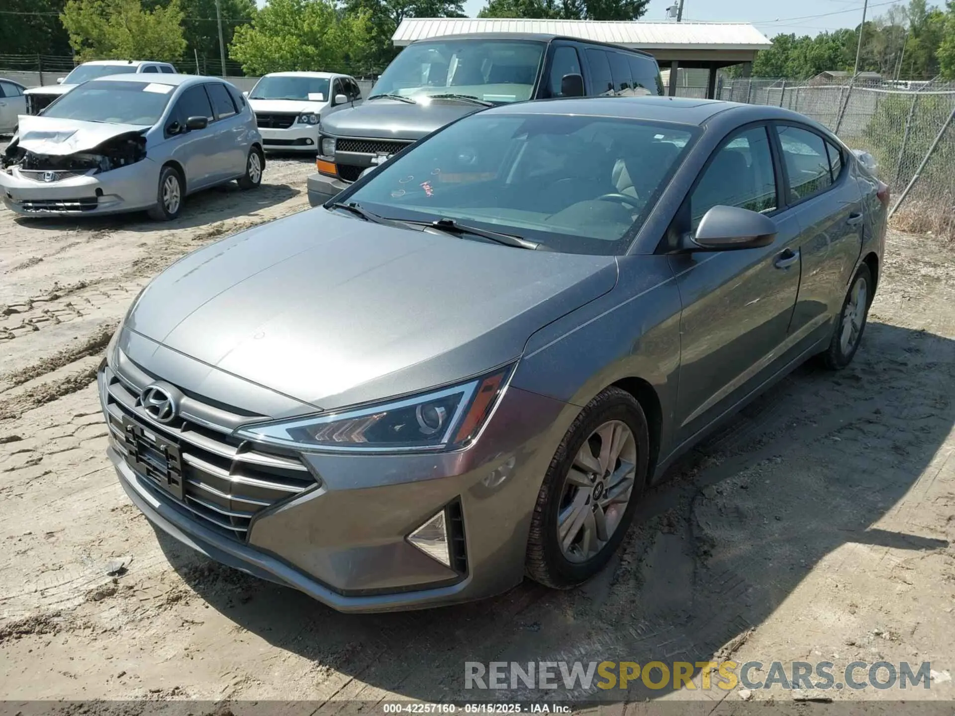 2 Photograph of a damaged car 5NPD84LF8LH545288 HYUNDAI ELANTRA 2020