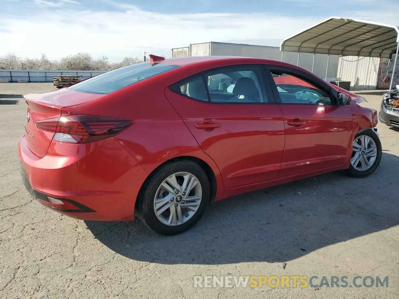 3 Photograph of a damaged car 5NPD84LF8LH548546 HYUNDAI ELANTRA 2020