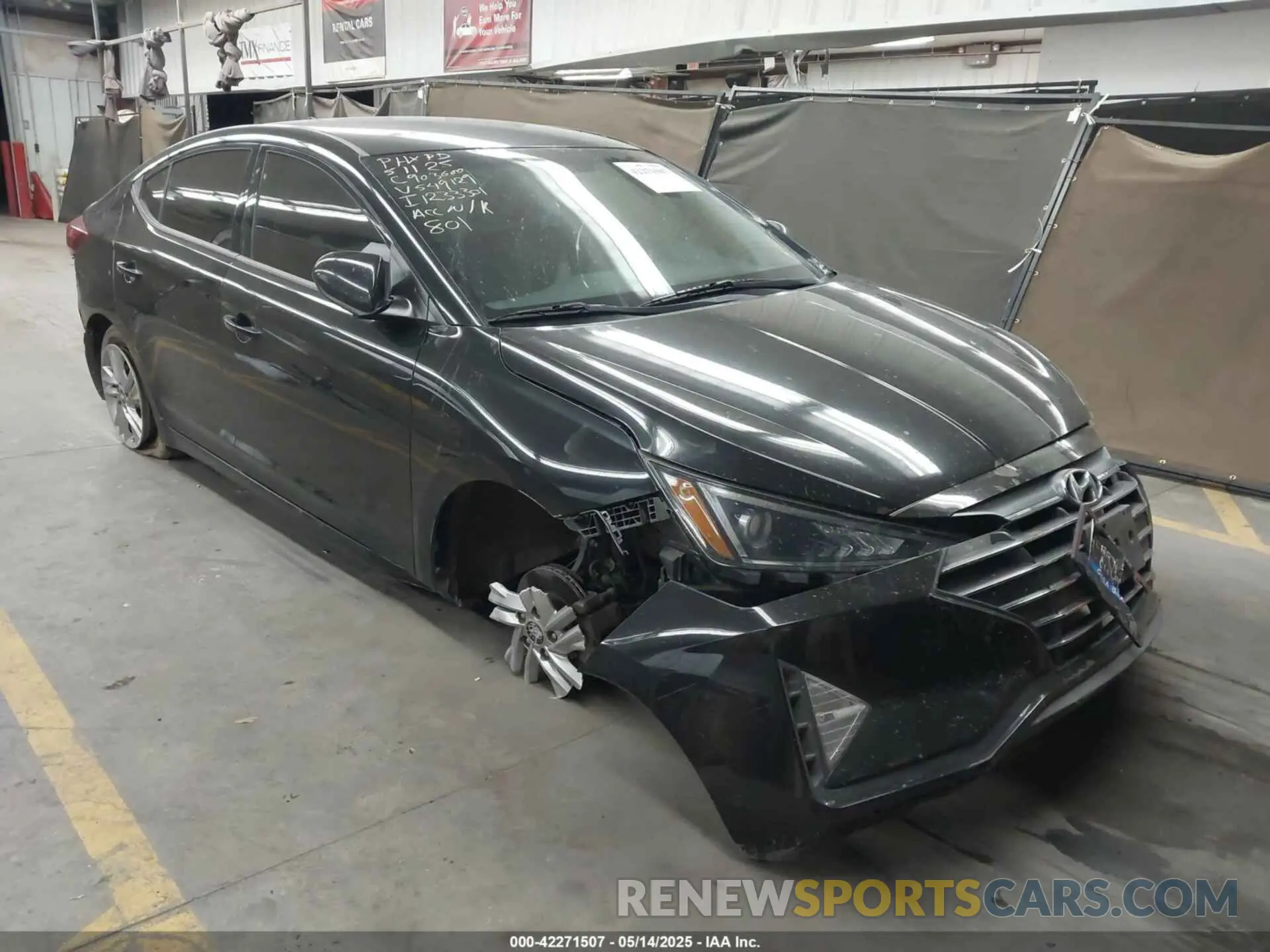 1 Photograph of a damaged car 5NPD84LF8LH549129 HYUNDAI ELANTRA 2020