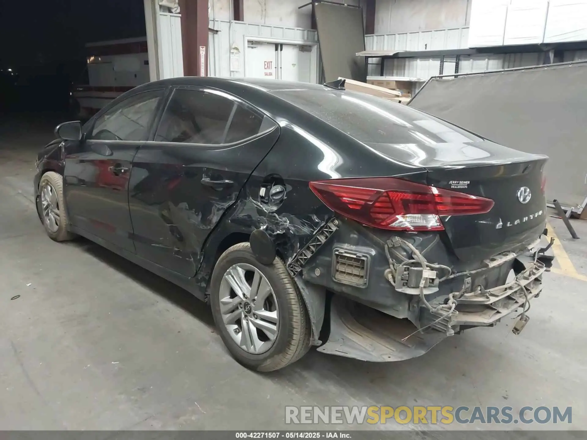 3 Photograph of a damaged car 5NPD84LF8LH549129 HYUNDAI ELANTRA 2020