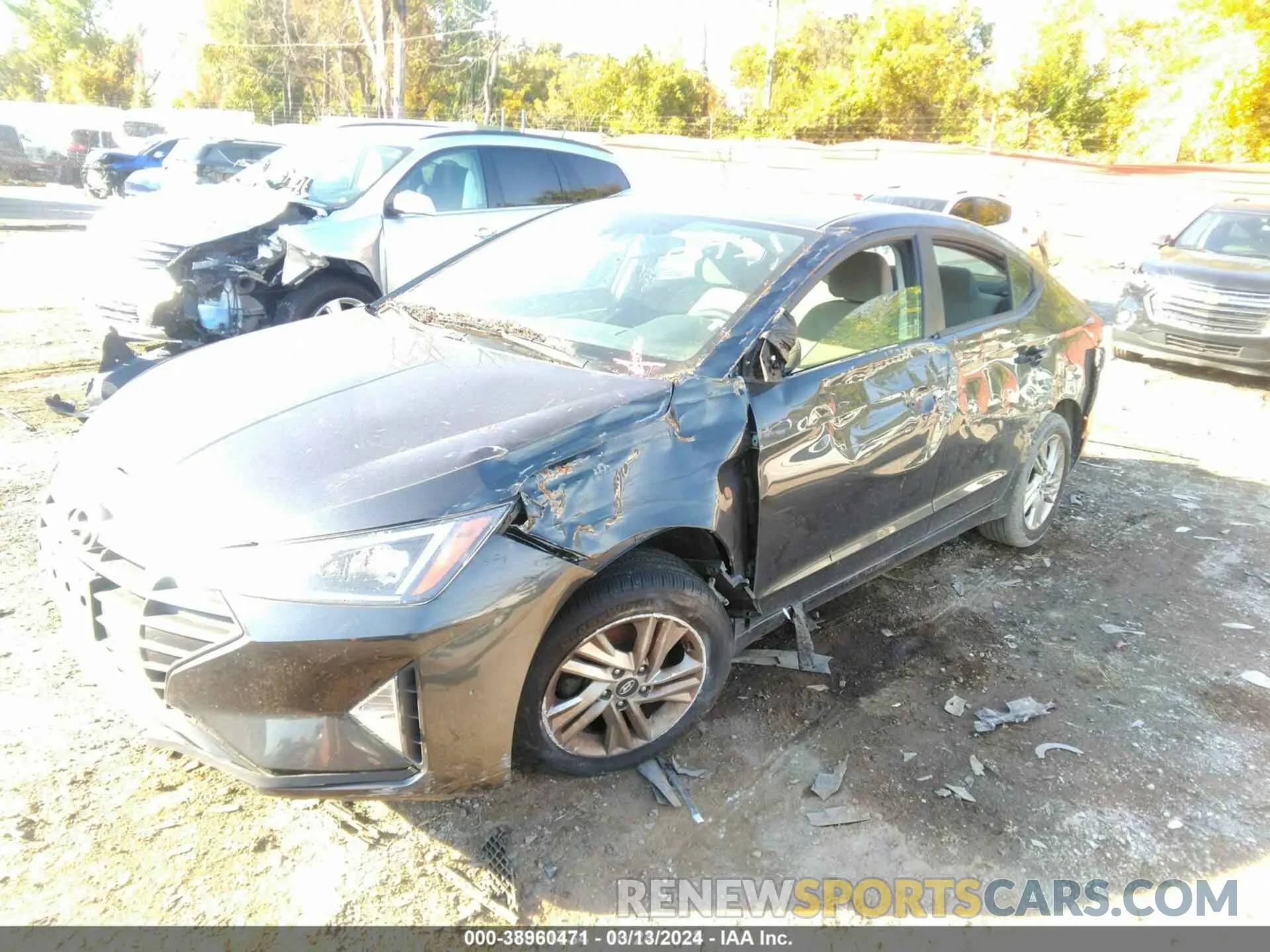 6 Photograph of a damaged car 5NPD84LF8LH550751 HYUNDAI ELANTRA 2020