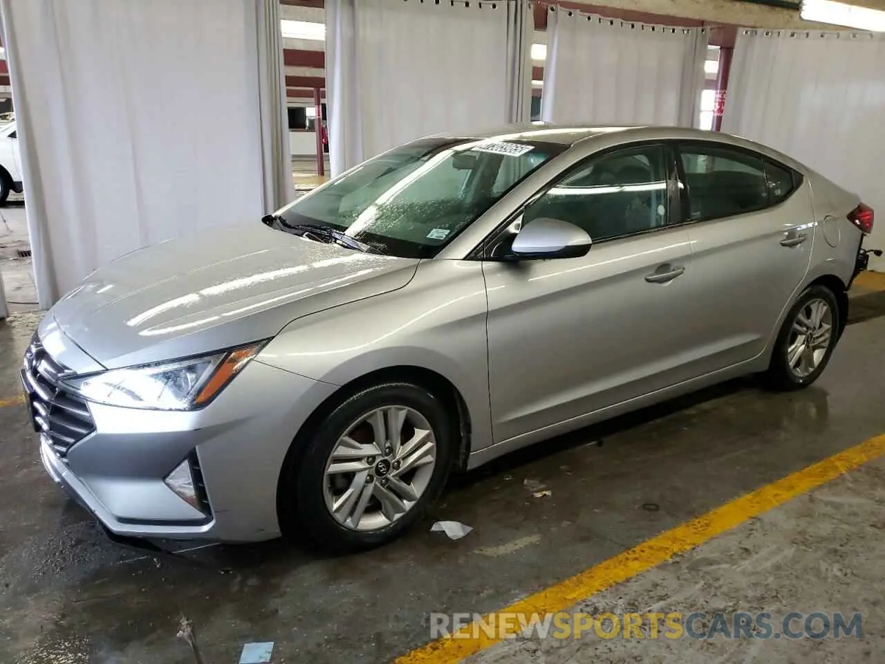 1 Photograph of a damaged car 5NPD84LF8LH554850 HYUNDAI ELANTRA 2020