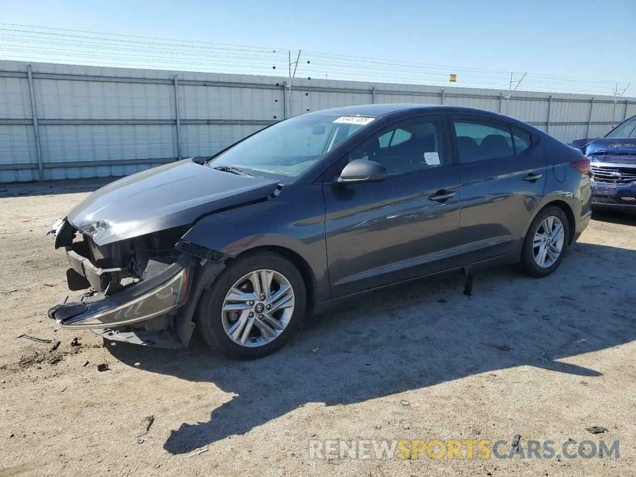1 Photograph of a damaged car 5NPD84LF8LH557568 HYUNDAI ELANTRA 2020