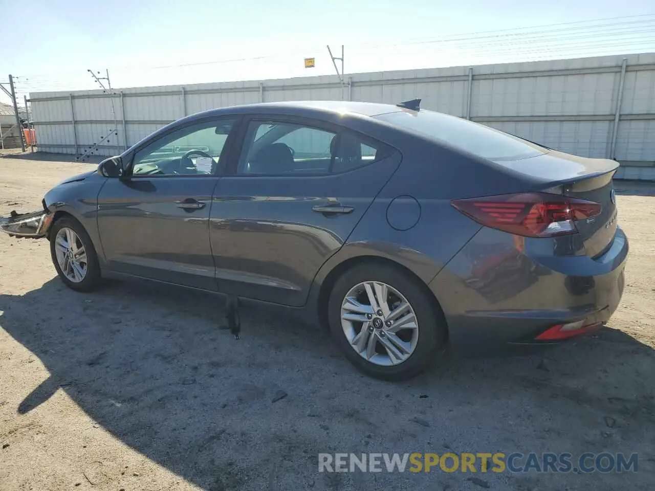 2 Photograph of a damaged car 5NPD84LF8LH557568 HYUNDAI ELANTRA 2020