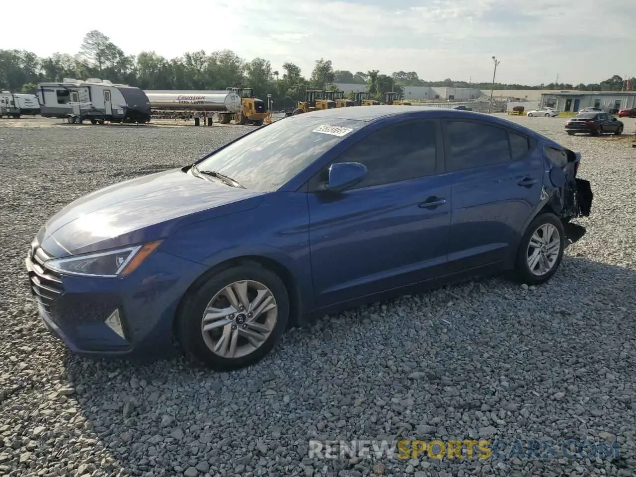 1 Photograph of a damaged car 5NPD84LF8LH557814 HYUNDAI ELANTRA 2020