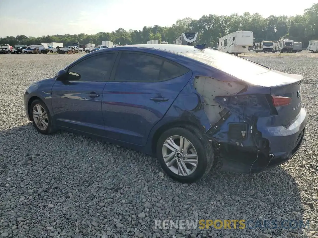 2 Photograph of a damaged car 5NPD84LF8LH557814 HYUNDAI ELANTRA 2020