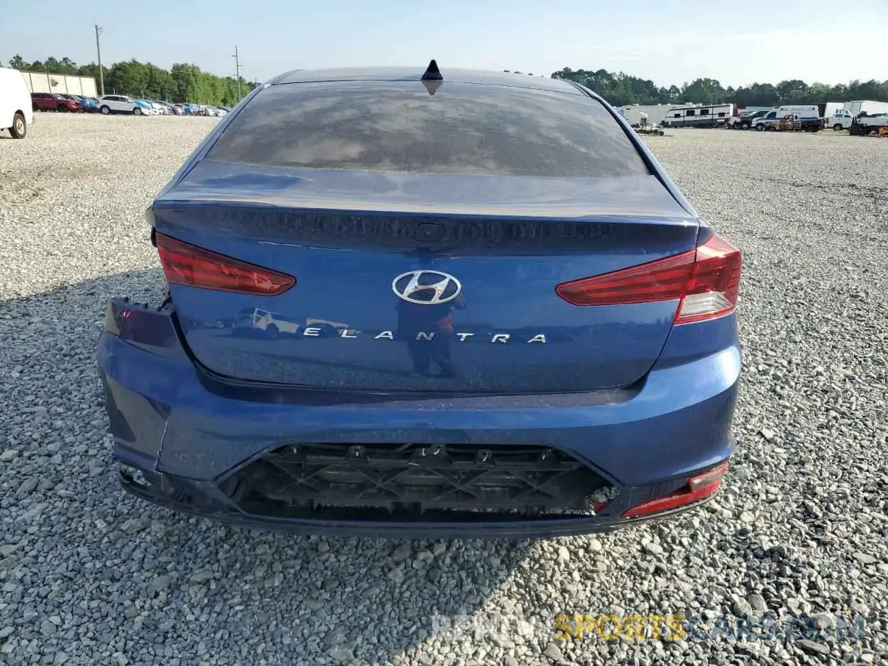 6 Photograph of a damaged car 5NPD84LF8LH557814 HYUNDAI ELANTRA 2020