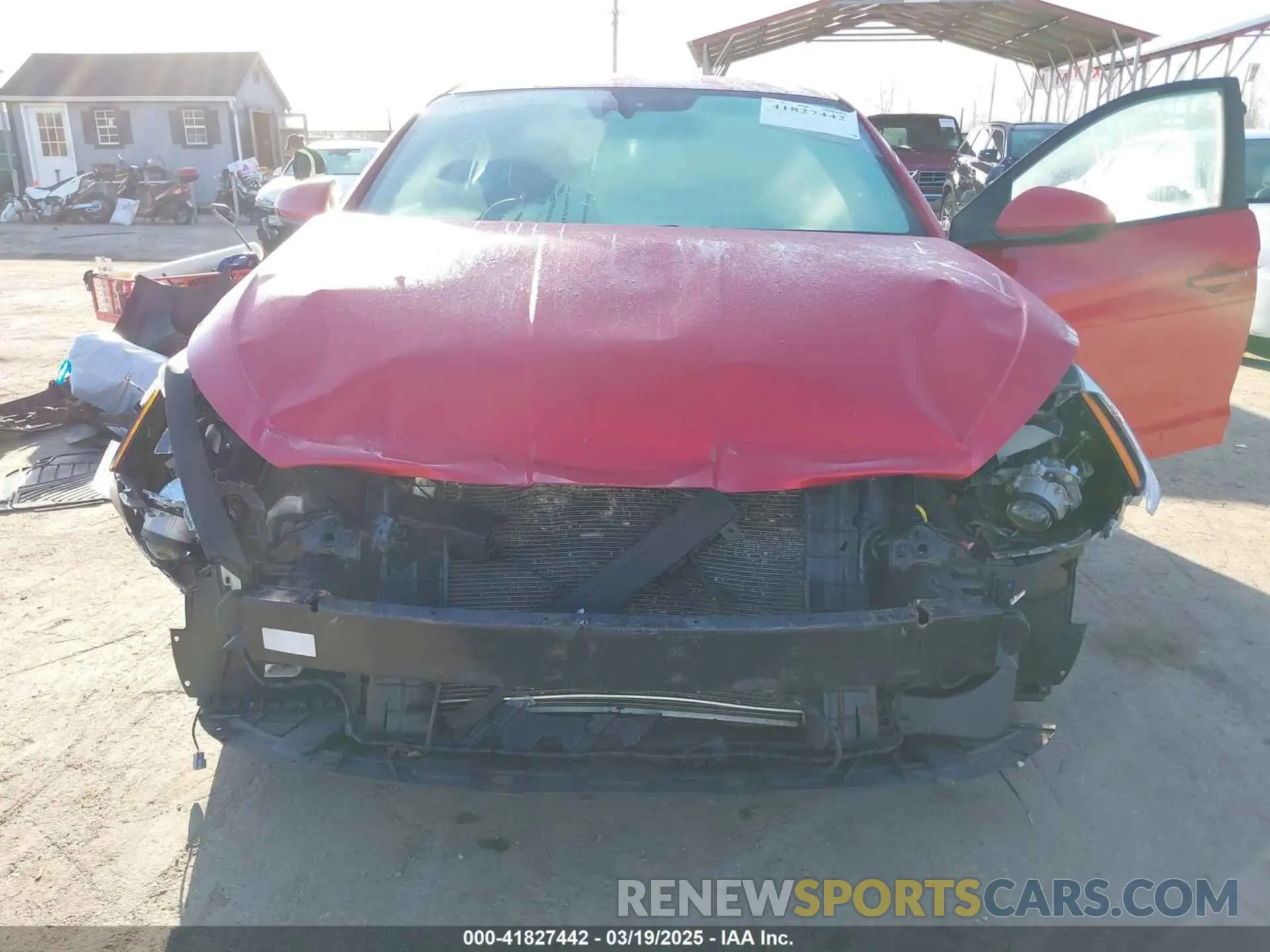 6 Photograph of a damaged car 5NPD84LF8LH562835 HYUNDAI ELANTRA 2020