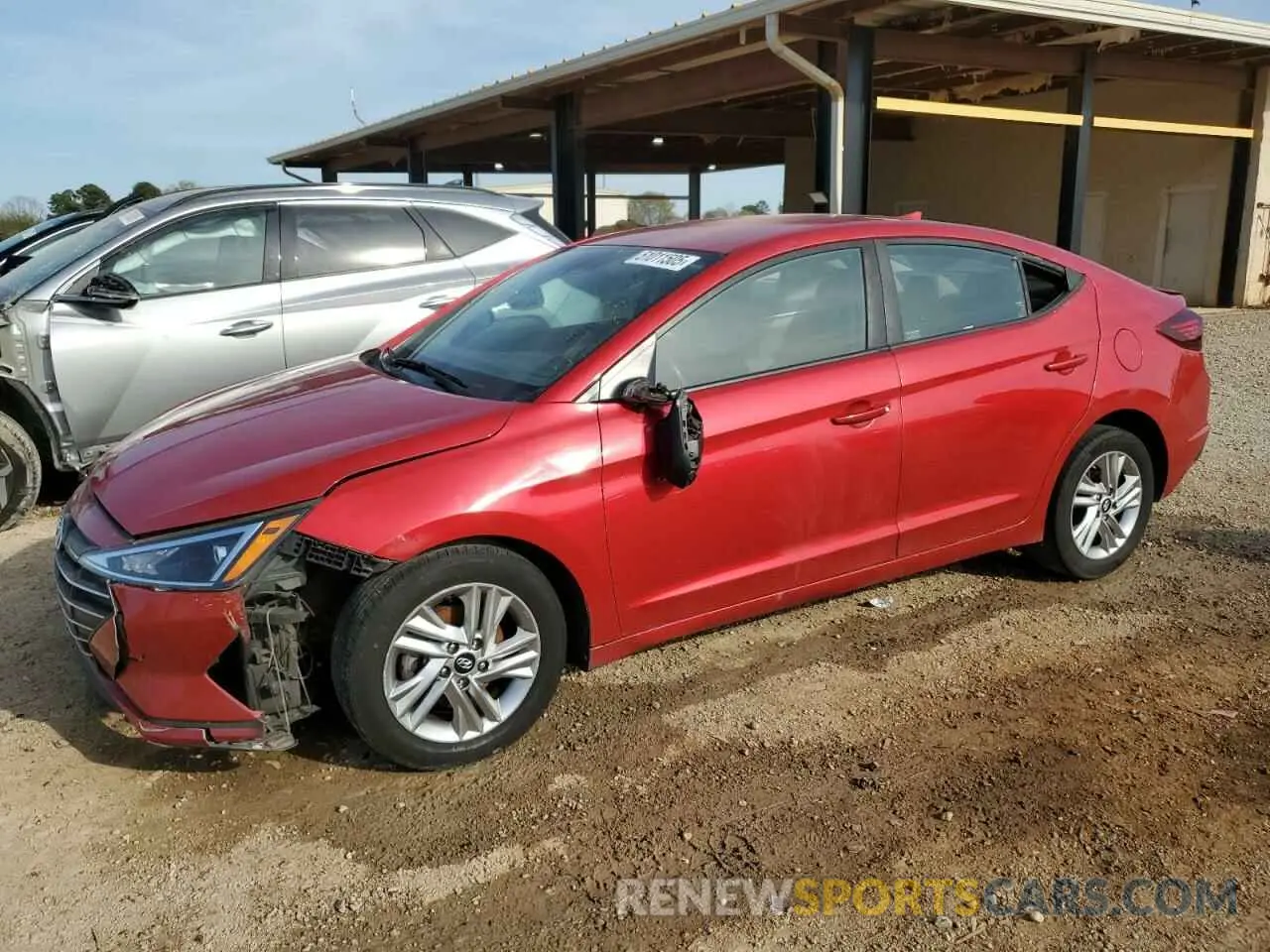 1 Photograph of a damaged car 5NPD84LF8LH563838 HYUNDAI ELANTRA 2020