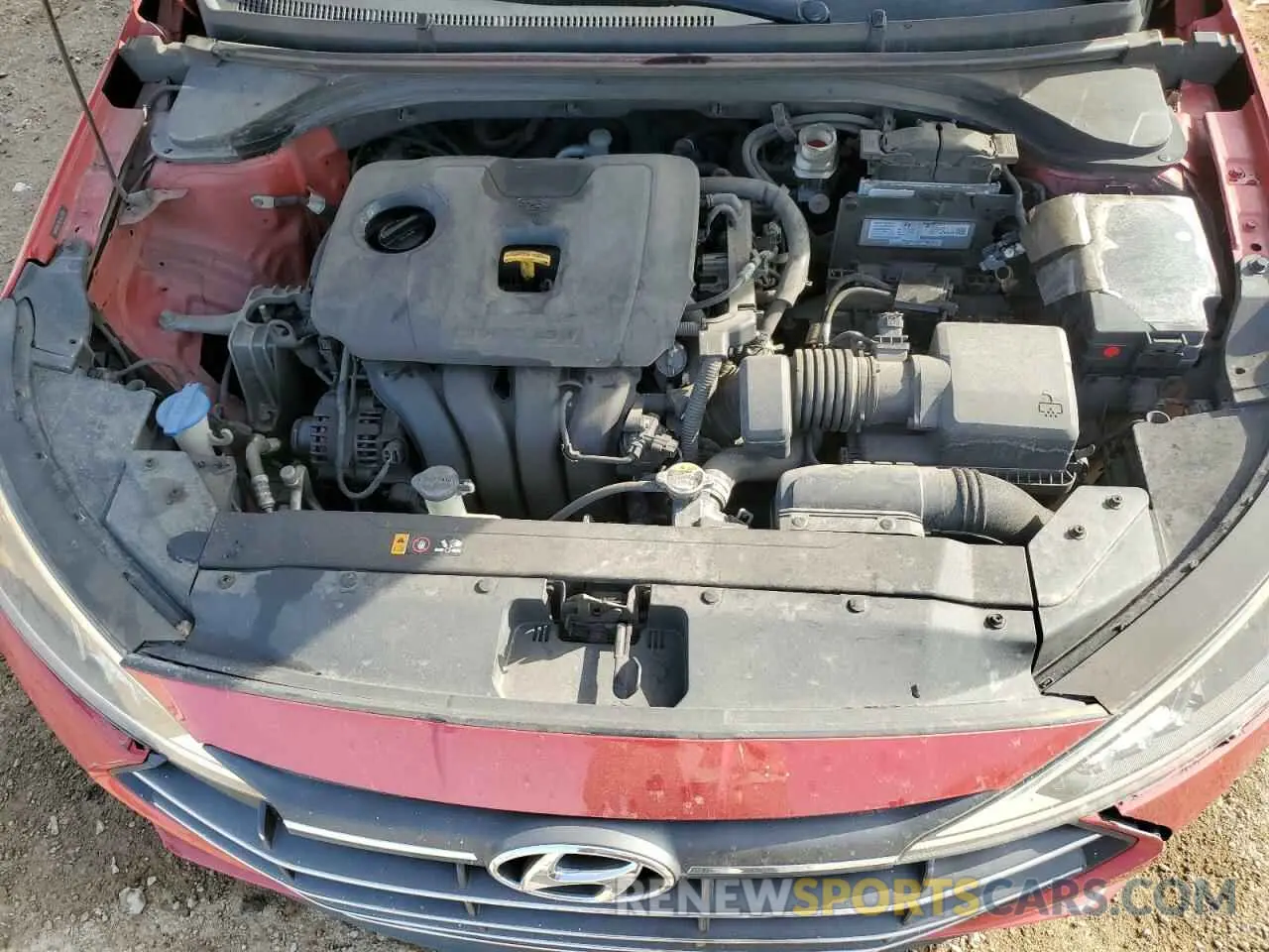 11 Photograph of a damaged car 5NPD84LF8LH563838 HYUNDAI ELANTRA 2020