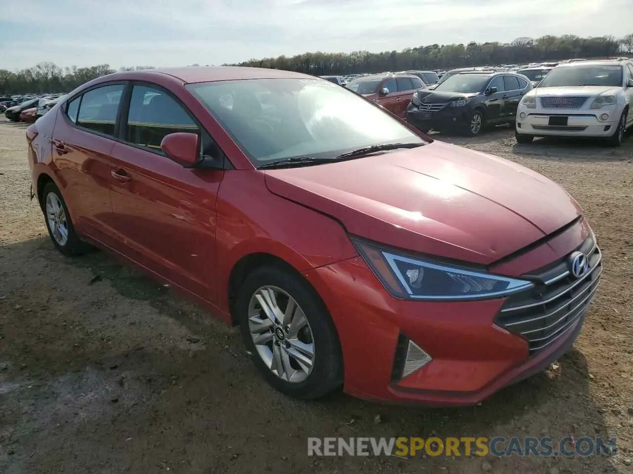 4 Photograph of a damaged car 5NPD84LF8LH563838 HYUNDAI ELANTRA 2020