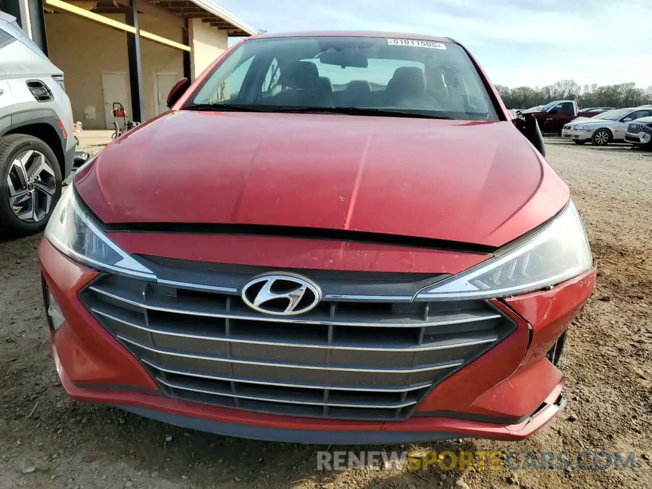 5 Photograph of a damaged car 5NPD84LF8LH563838 HYUNDAI ELANTRA 2020
