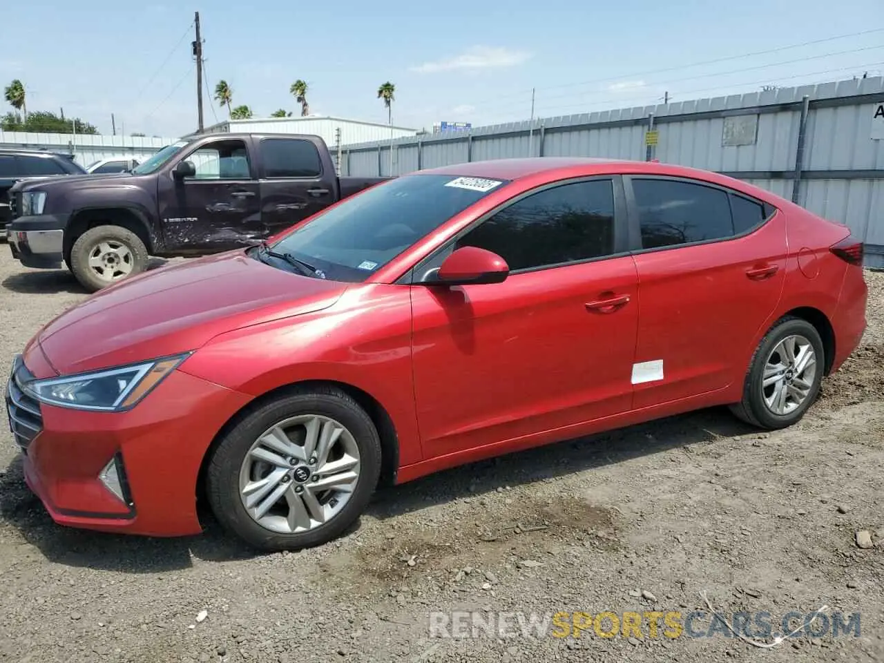 1 Photograph of a damaged car 5NPD84LF8LH565993 HYUNDAI ELANTRA 2020