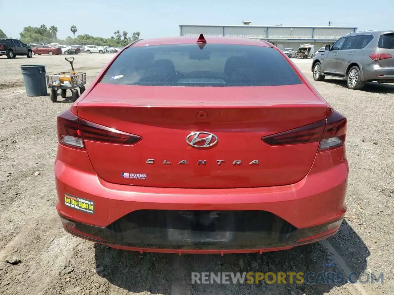 6 Photograph of a damaged car 5NPD84LF8LH565993 HYUNDAI ELANTRA 2020