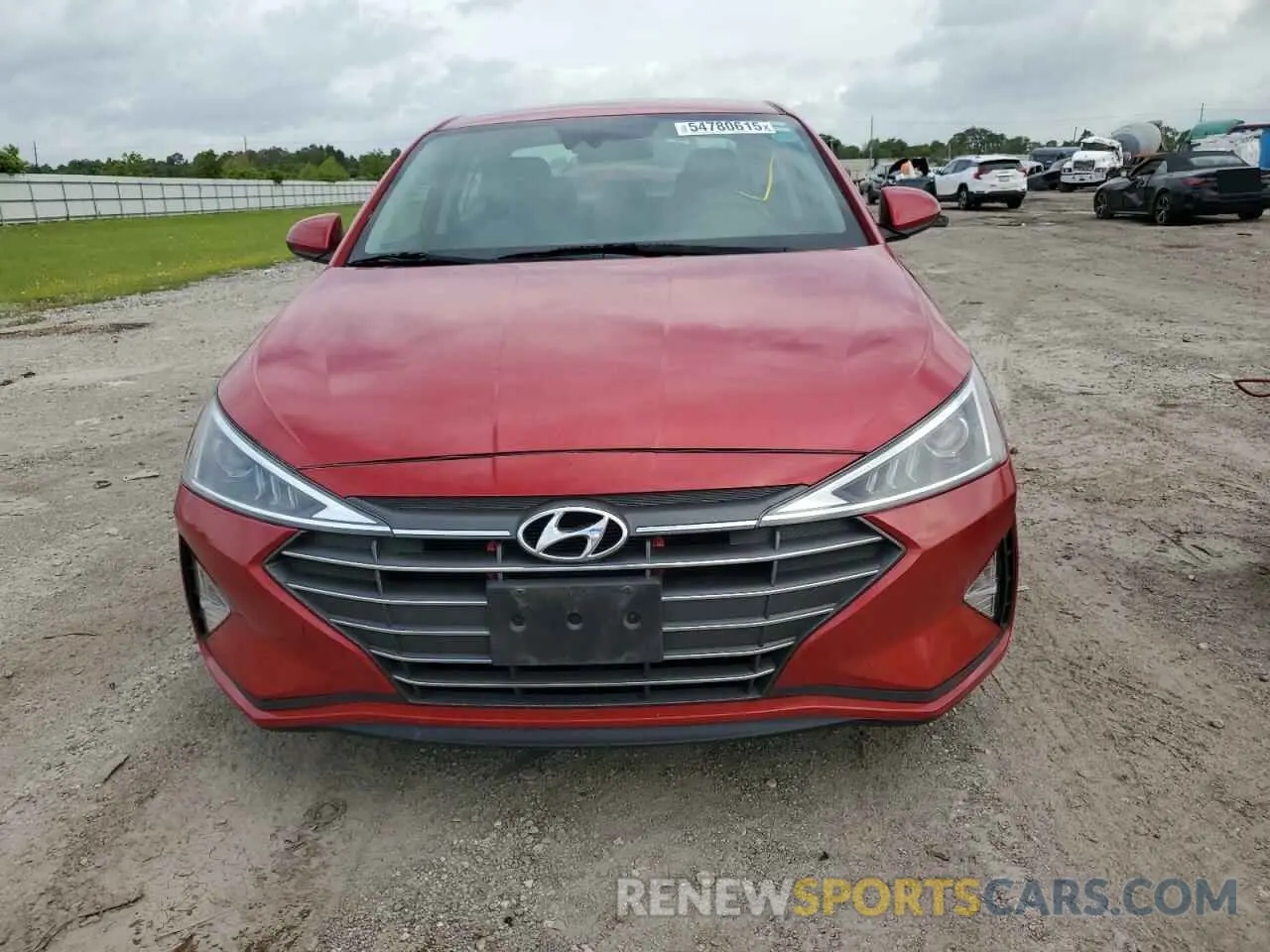 5 Photograph of a damaged car 5NPD84LF8LH579585 HYUNDAI ELANTRA 2020