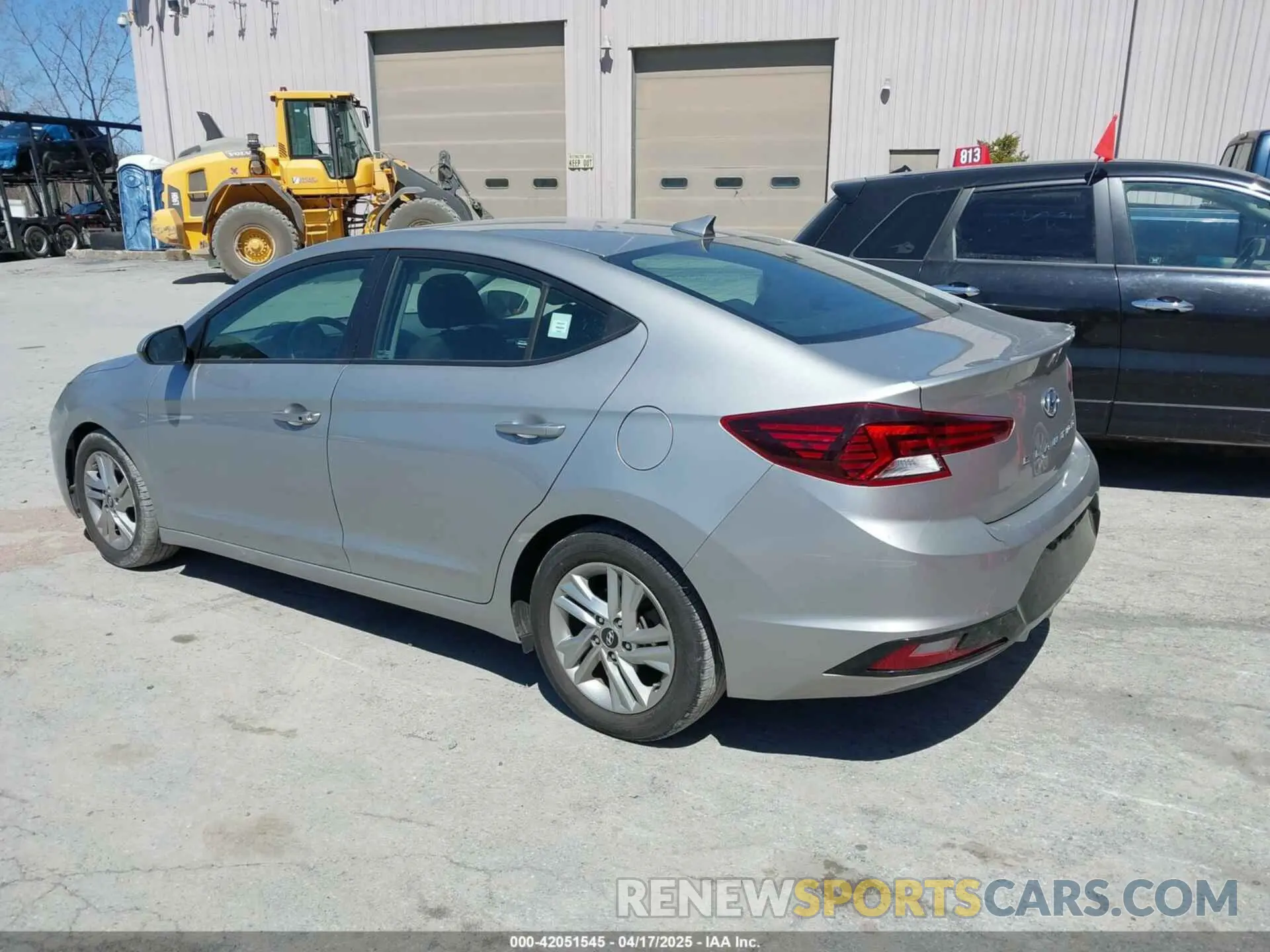3 Photograph of a damaged car 5NPD84LF8LH585046 HYUNDAI ELANTRA 2020