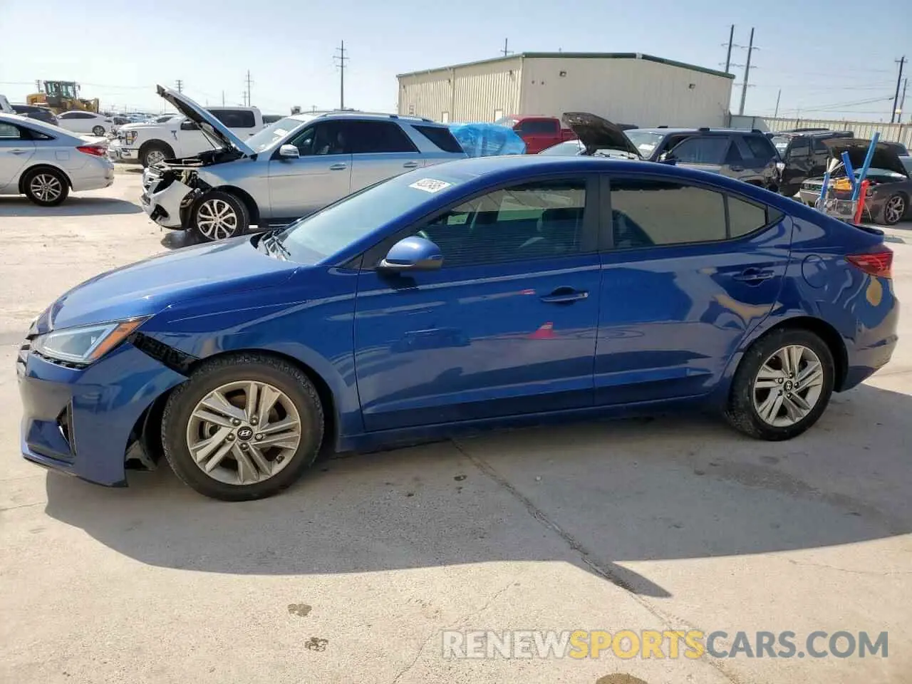 1 Photograph of a damaged car 5NPD84LF8LH588478 HYUNDAI ELANTRA 2020