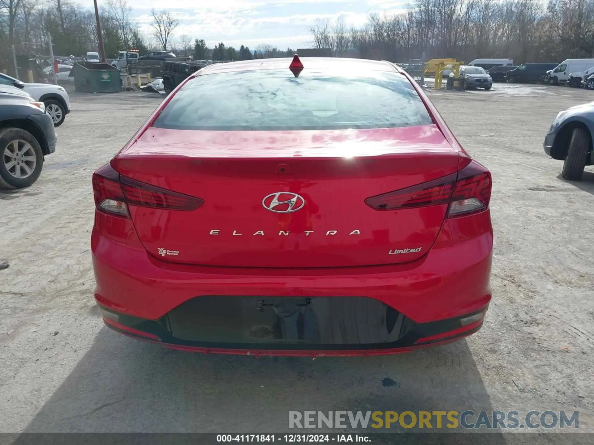 16 Photograph of a damaged car 5NPD84LF8LH593714 HYUNDAI ELANTRA 2020