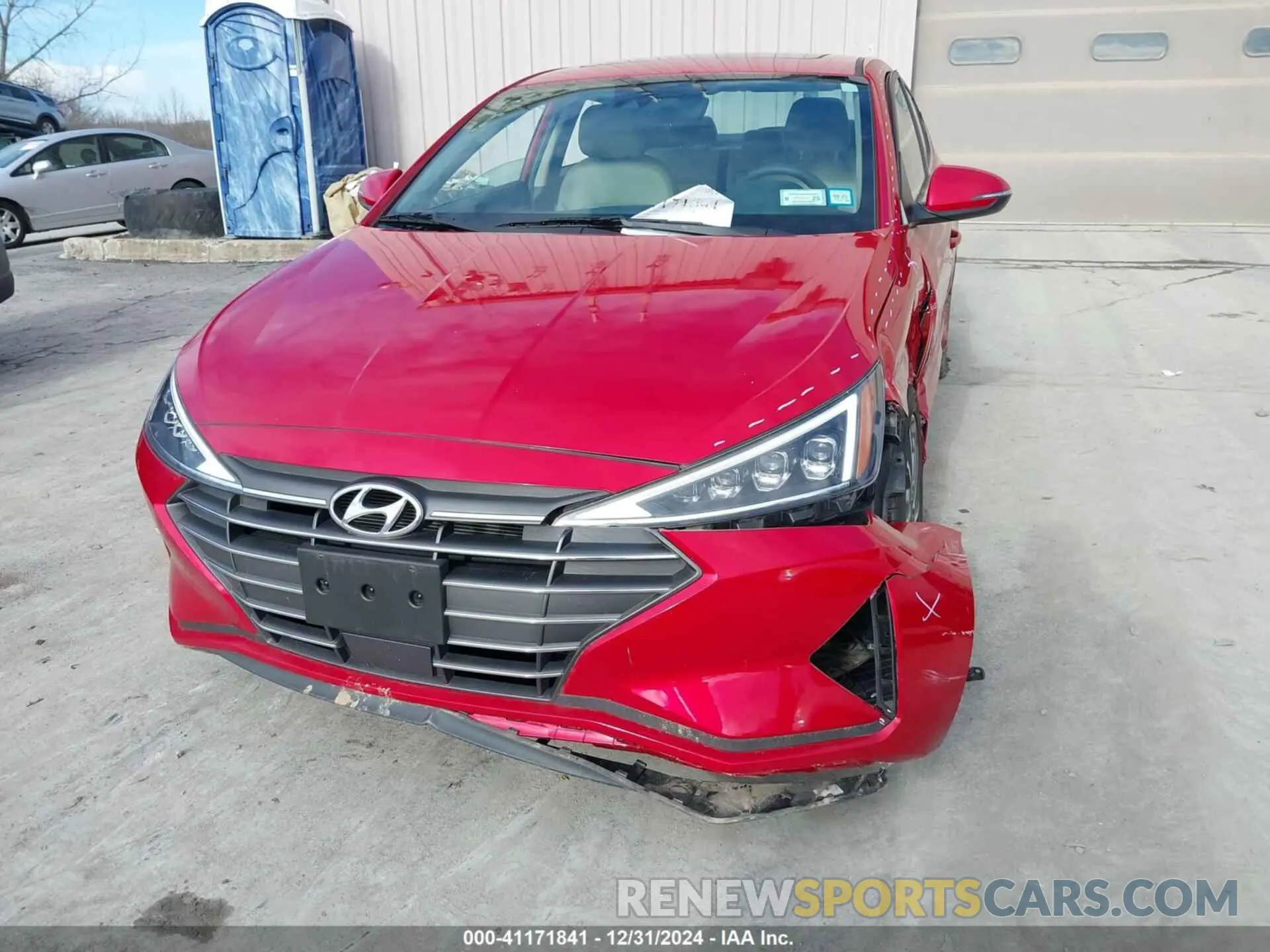 17 Photograph of a damaged car 5NPD84LF8LH593714 HYUNDAI ELANTRA 2020