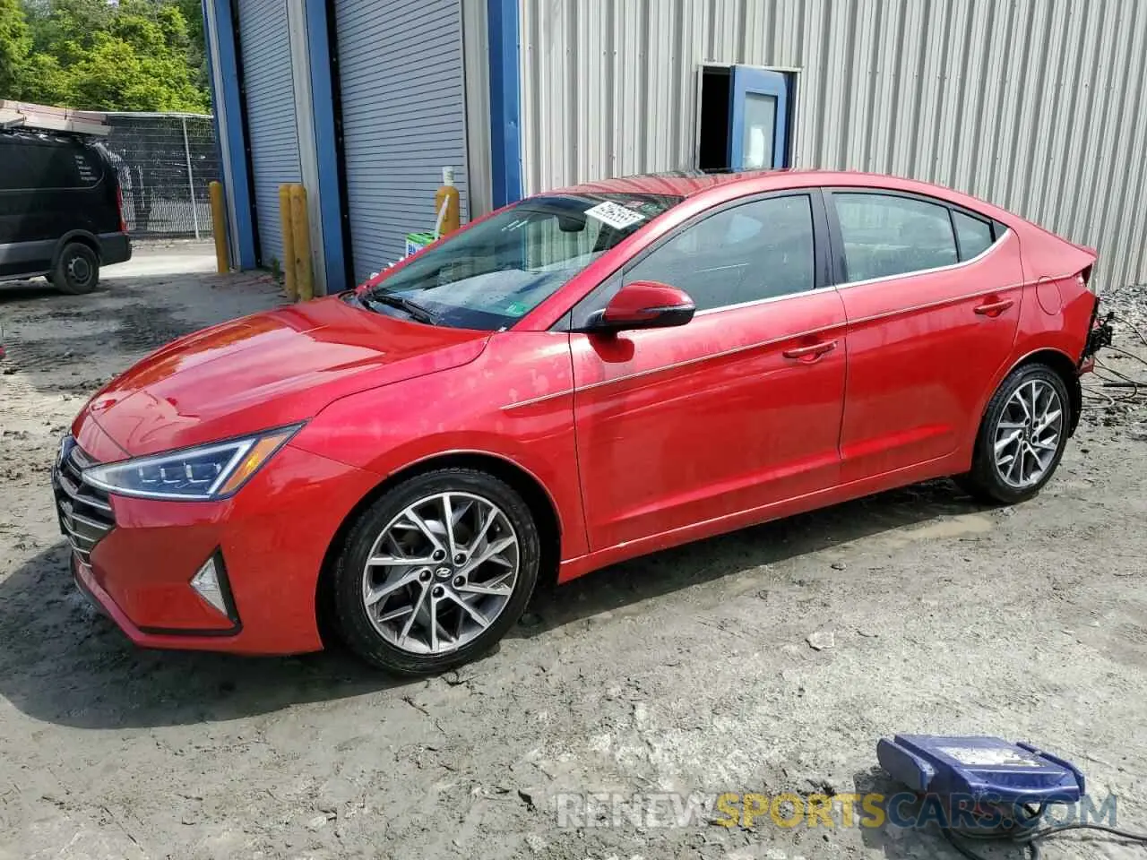 1 Photograph of a damaged car 5NPD84LF8LH603643 HYUNDAI ELANTRA 2020