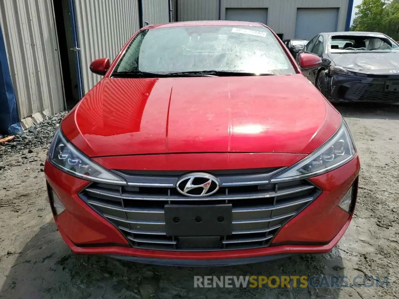 5 Photograph of a damaged car 5NPD84LF8LH603643 HYUNDAI ELANTRA 2020